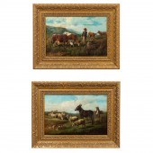 TWO FRAMED THOMAS SIDNEY COOPE