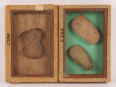 Two frames; C266 two celts fro