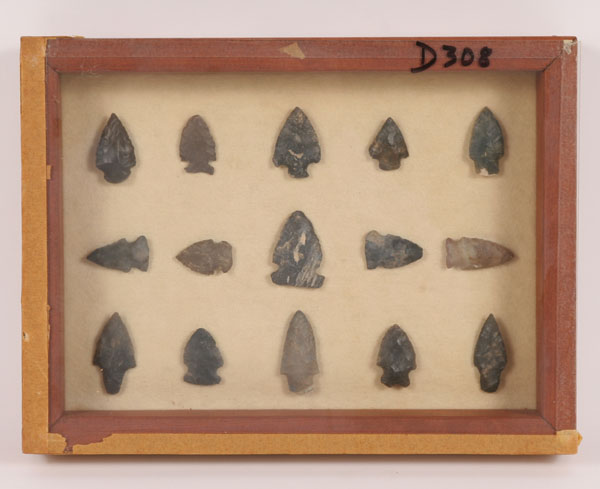 Two frames; D308 with 15 arrowheads