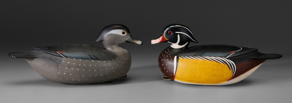Two Fred Brown Decoys Mt.