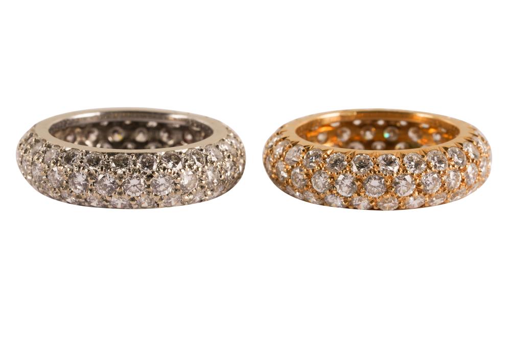 TWO FRENCH 18 KARAT GOLD &