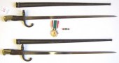 TWO FRENCH BAYONETS PLUS KUWAI