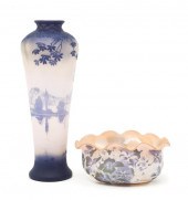 *Two French Cameo Glass Vases