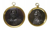 Two French Gilt and Patinanted