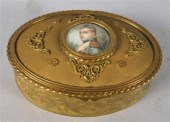 Two French gilt metal bijouter