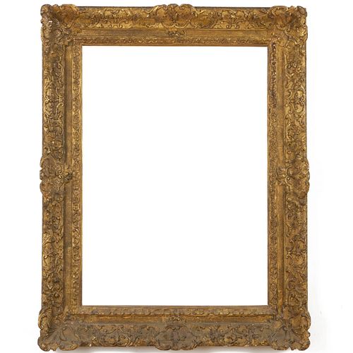 TWO FRENCH GILTWOOD AND