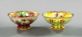 Two French Hand-Painted Porcel