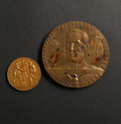 Two French Historical Bronze M