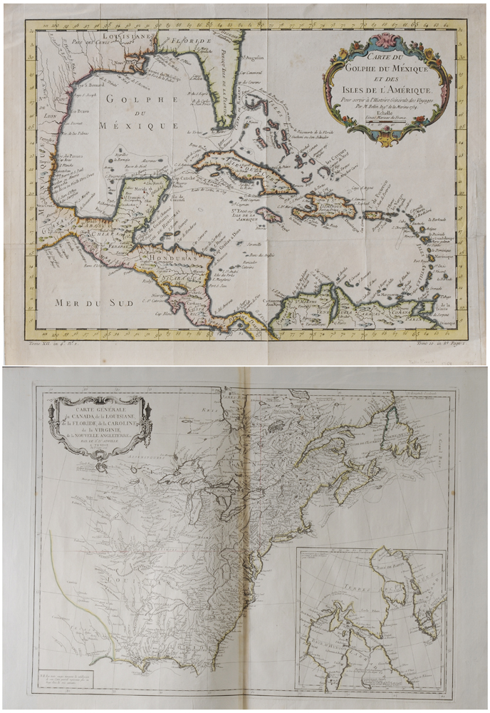 Two French Maps of the Americas