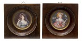 Two French Portrait Miniatures