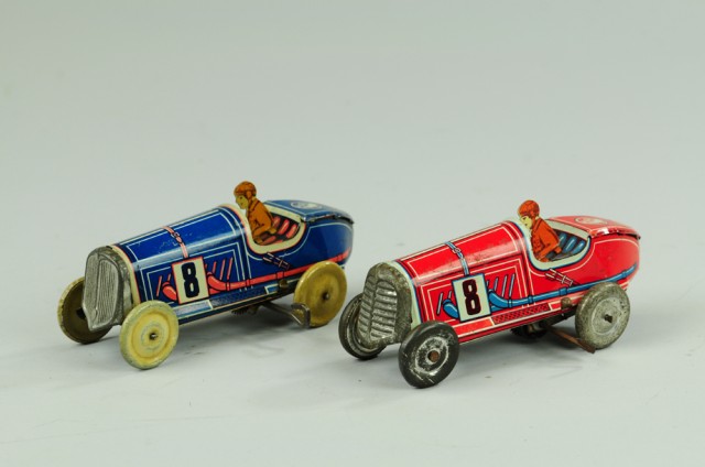 TWO FRENCH RACE CARS Memo France