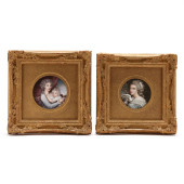 TWO FRENCH SCHOOL ROCOCO STYLE