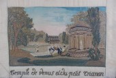 TWO FRENCH SILK AND CHENILLE E