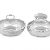 Two French Silver Wine Tasters