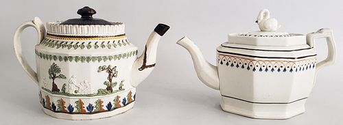 TWO FRENCH SOFT-PASTE PORCELAIN