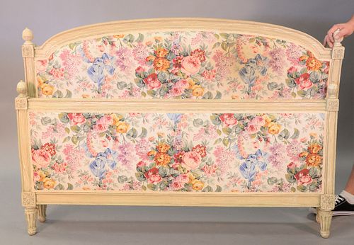 TWO FRENCH STYLE BEDS EACH WITH