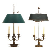 TWO FRENCH STYLE BOUILLOTTE TA