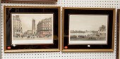 Two French topographical print