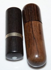 TWO FRENCH WOOD-CASED LANCETS