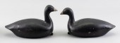 TWO FRESHWATER COOT DECOYS 20T
