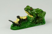 TWO FROG MECHANICAL BANK J & E