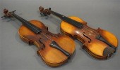 TWO FRUITWOOD VIOLINSTwo Fruit