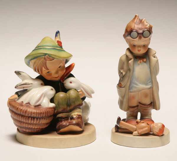 Two full bee Hummel figures