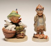 Two full bee Hummel figures "D