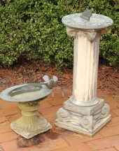 Two Garden Ornamentsincluding
