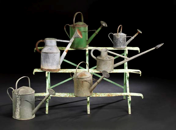 Two Garden Watering Cans,  one a