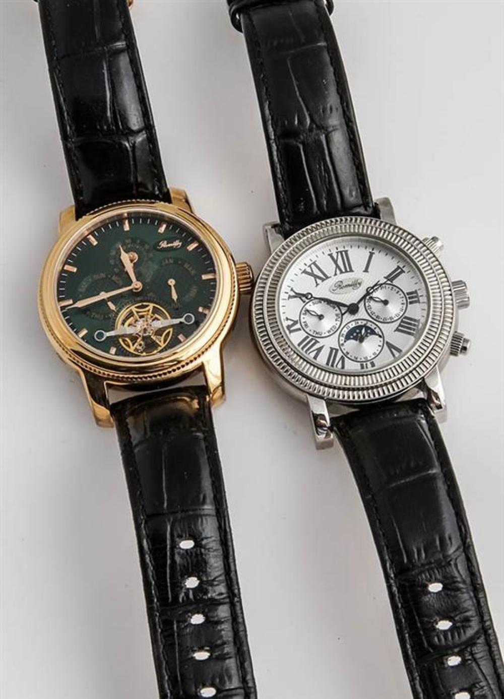 TWO GENTLEMAN'S STAINLESS STEEL