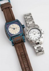 TWO GENTLEMAN'S STAINLESS STEE