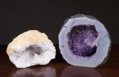 TWO GEODE SPECIMENSTWO GEODE S