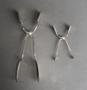TWO GEORG JENSEN DANISH STERLI