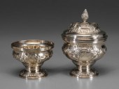 Two George II Silver Sugar Bow