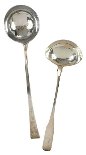 TWO GEORGE III IRISH SILVER