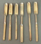 Two George III marrow spoons b