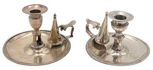 TWO GEORGE III SILVER