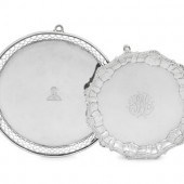 Two George III Silver Waiters