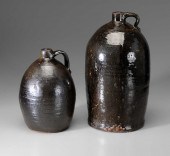 Two Georgia Stoneware Jugs one