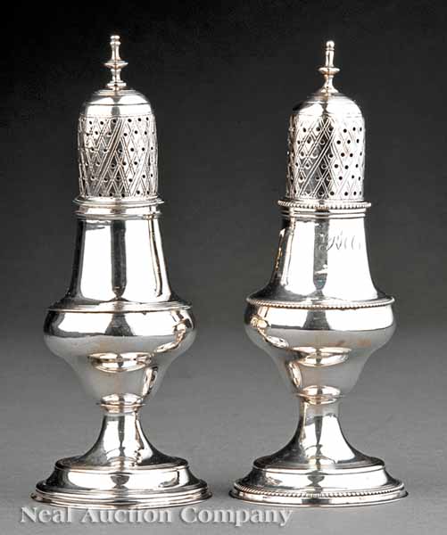 Two Georgian Sterling Silver