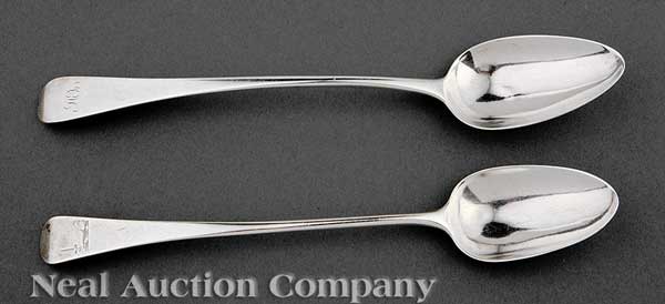 Two Georgian Sterling Silver