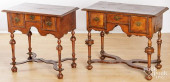 TWO GEORGIAN STYLE DRESSING TA