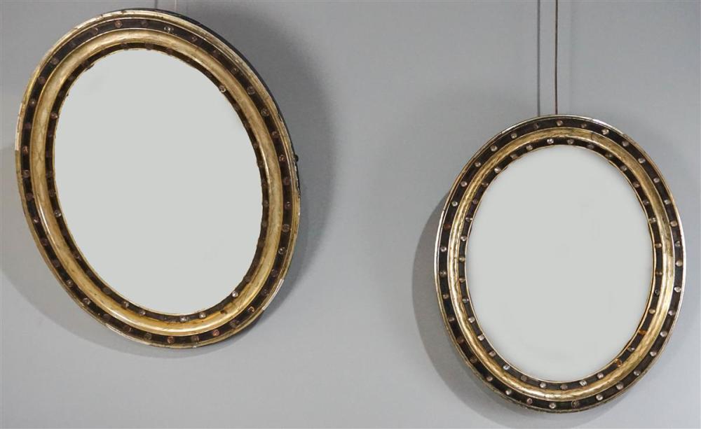TWO GEORGIAN STYLE IRISH OVAL