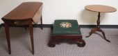TWO GEORGIAN STYLE MARQUETRY S