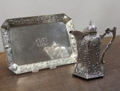 TWO GERMAN .800 FINE SILVER HO