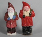 TWO GERMAN BELSNICKLE SANTAS b