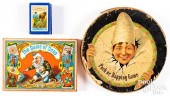 TWO GERMAN GAMES AND CARD SETT