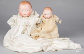 TWO GERMAN GRACE PUTNAM BISQUE