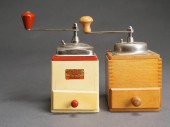 TWO GERMAN MANUAL COFFEE GRIND